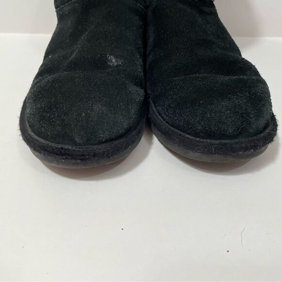 Ugg Koolaburra Black Sequin Star Ankle Winter Booties - Picture 4 of 11